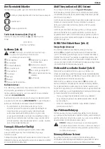 Preview for 147 page of DeWalt DCH735 Original Instructions Manual