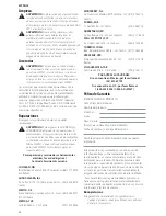 Preview for 48 page of DeWalt DCHT895 Instruction Manual