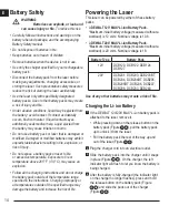 Preview for 14 page of DeWalt DCLE34030 Instruction Manual