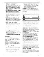 Preview for 23 page of DeWalt DCM563 Original Instruction