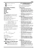 Preview for 31 page of DeWalt DCM563 Original Instruction