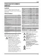 Preview for 115 page of DeWalt DCM563 Original Instruction