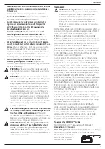 Preview for 29 page of DeWalt DCM575 Original Instructions Manual