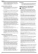 Preview for 40 page of DeWalt DCM575 Original Instructions Manual