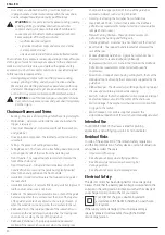 Preview for 42 page of DeWalt DCM575 Original Instructions Manual