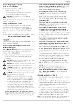 Preview for 43 page of DeWalt DCM575 Original Instructions Manual