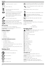 Preview for 46 page of DeWalt DCM575 Original Instructions Manual