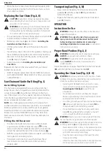 Preview for 48 page of DeWalt DCM575 Original Instructions Manual