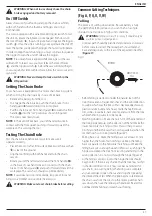 Preview for 49 page of DeWalt DCM575 Original Instructions Manual