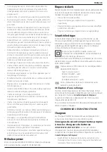 Preview for 75 page of DeWalt DCM575 Original Instructions Manual