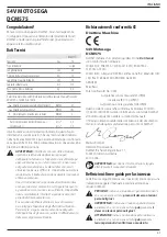 Preview for 87 page of DeWalt DCM575 Original Instructions Manual