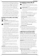 Preview for 115 page of DeWalt DCM575 Original Instructions Manual