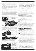 Preview for 118 page of DeWalt DCM575 Original Instructions Manual