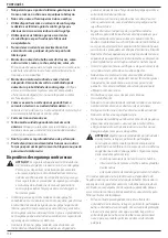 Preview for 140 page of DeWalt DCM575 Original Instructions Manual
