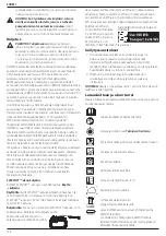Preview for 160 page of DeWalt DCM575 Original Instructions Manual