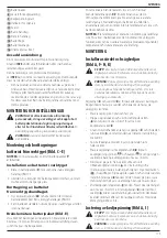 Preview for 177 page of DeWalt DCM575 Original Instructions Manual