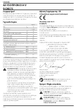 Preview for 198 page of DeWalt DCM575 Original Instructions Manual