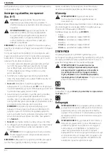 Preview for 214 page of DeWalt DCM575 Original Instructions Manual