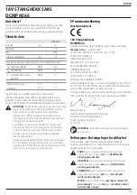 Preview for 95 page of DeWalt DCMPH566 Original Instructions Manual