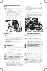 Preview for 27 page of DeWalt DCMW290 Instruction Manual