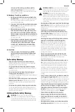 Preview for 5 page of DeWalt DCN21PL Instruction Manual