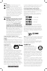 Preview for 8 page of DeWalt DCN21PL Instruction Manual