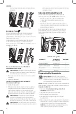 Preview for 52 page of DeWalt DCN21PL Instruction Manual