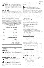 Preview for 11 page of DeWalt DCN623 Instruction Manual