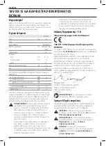 Preview for 140 page of DeWalt DCN650 Original Instructions Manual