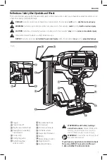 Preview for 3 page of DeWalt DCN681D1 Instruction Manual