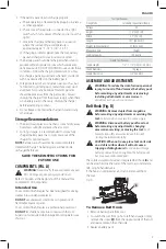 Preview for 11 page of DeWalt DCN681D1 Instruction Manual