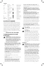 Preview for 24 page of DeWalt DCN682M1 Instruction Manual
