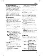 Preview for 95 page of DeWalt DCN693 Manual