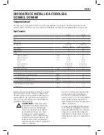 Preview for 103 page of DeWalt DCN693 Manual