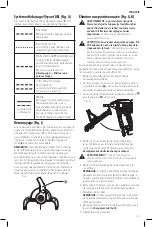 Preview for 33 page of DeWalt DCN891 Instruction Manual