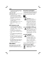 Preview for 44 page of DeWalt DCR017 Original Instruction