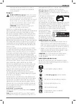 Preview for 83 page of DeWalt DCS335NT Original Instructions Manual