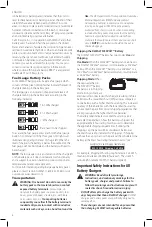 Preview for 8 page of DeWalt DCS354 Instruction Manual