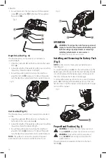 Preview for 12 page of DeWalt DCS354 Instruction Manual