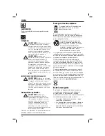 Preview for 60 page of DeWalt DCS371 Original Instructions Manual