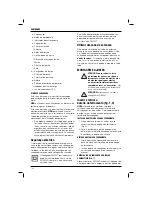 Preview for 124 page of DeWalt DCS371 Original Instructions Manual