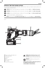 Preview for 3 page of DeWalt DCS498 Instruction Manual