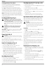 Preview for 40 page of DeWalt DCS571 Manual