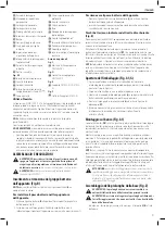 Preview for 99 page of DeWalt DCS727 Original Instructions Manual