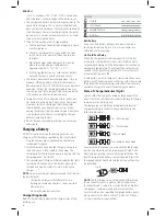 Preview for 8 page of DeWalt DCST991 Instruction Manual