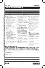 Preview for 9 page of DeWalt DDF211000P Operating Instructions Manual