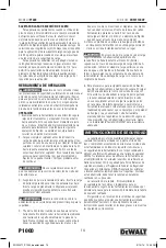 Preview for 14 page of DeWalt DDF211000P Operating Instructions Manual