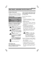 Preview for 9 page of DeWalt DE0772 Manual