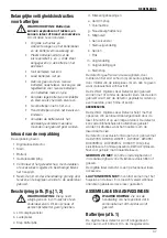 Preview for 39 page of DeWalt DE0892 Original Instructions Manual