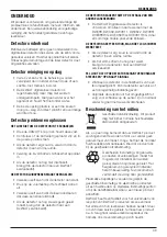 Preview for 41 page of DeWalt DE0892 Original Instructions Manual